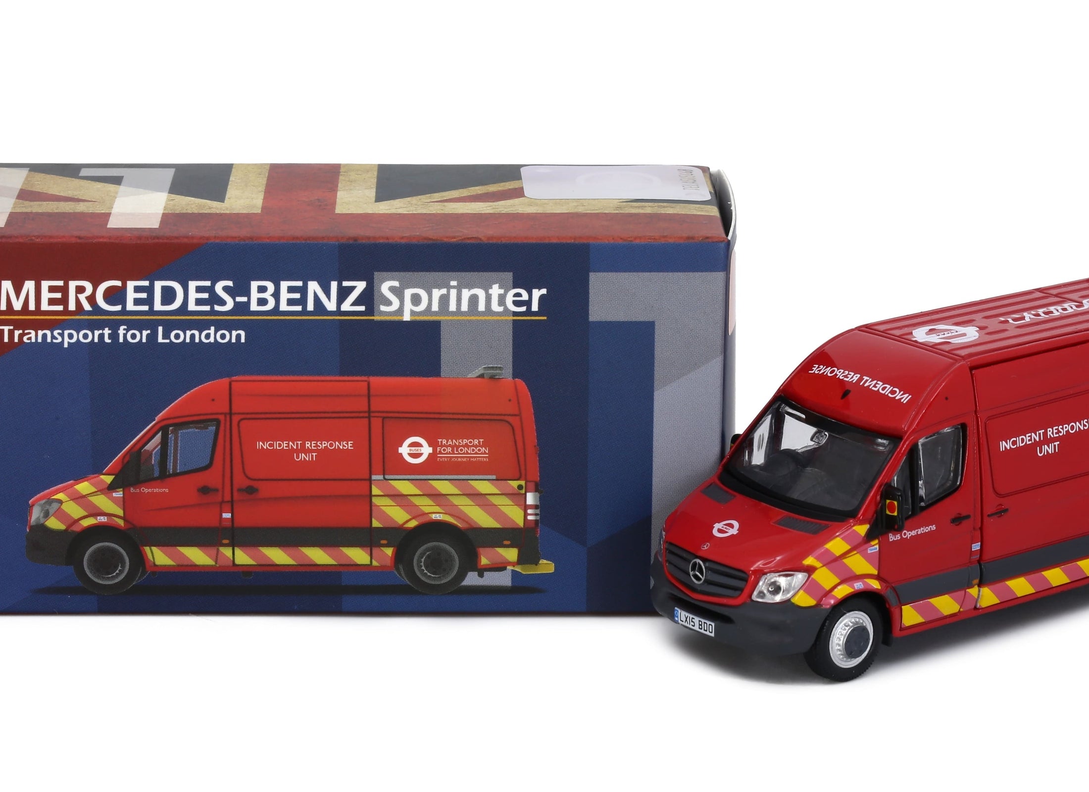 Tiny City UK11 Die-cast Model Car - Mercedes-Benz Sprinter Transport for London