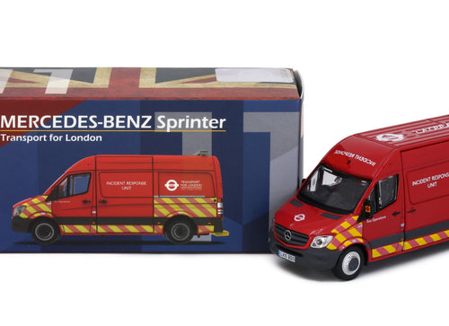 Load image into Gallery viewer, Tiny City UK11 Die-cast Model Car - Mercedes-Benz Sprinter Transport for London

