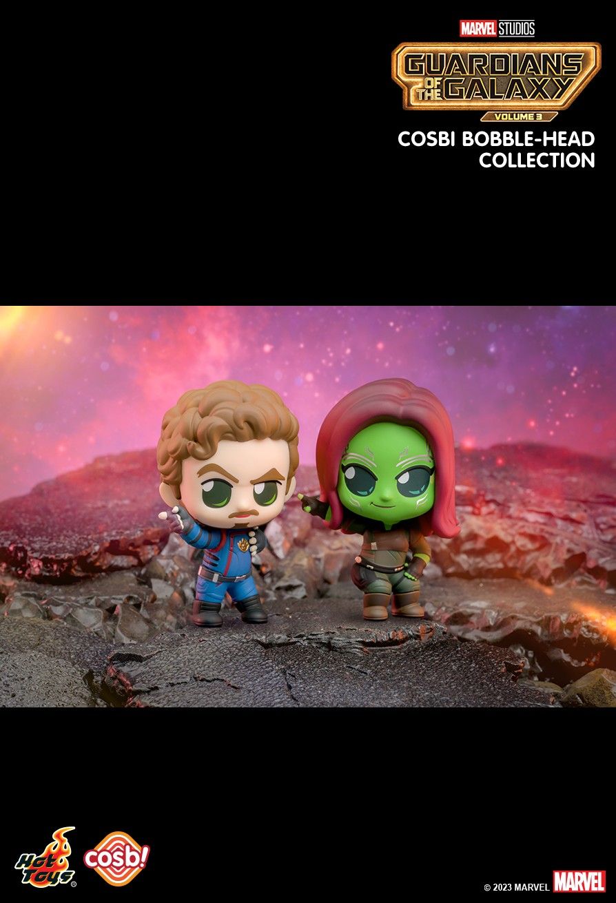 Hot Toys Marvel GUARDIANS OF THE GALAXY Vol.3 Cosbi Bobble-Head (SET of 8)