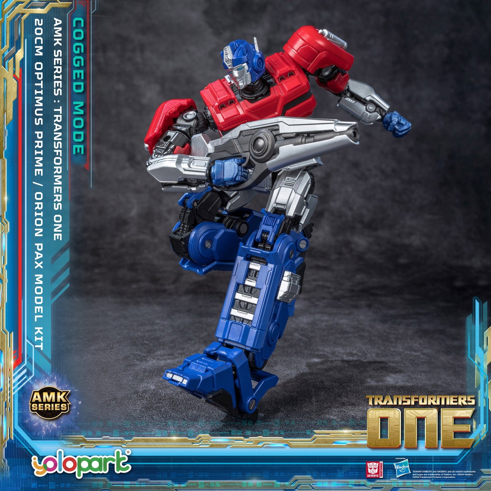 TRANSFORMERS ONE AMK (Cogged Mode) Optimus Prime Orion Pax Model Kit