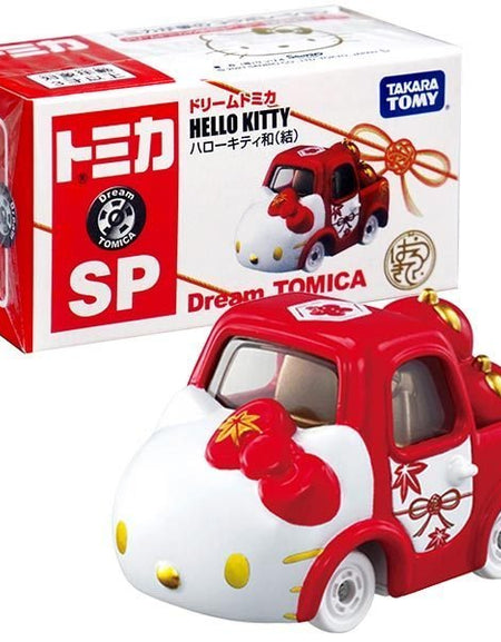 Takara Tomy Dream Tomica Die-cast car Sanrio SP Hello Kitty Apple Carry Red