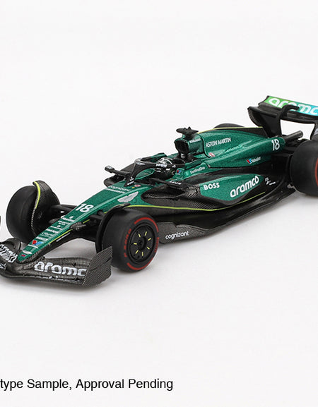Mini GT 1/64 #1001 Aston Martin AMR24 #18 Lance Stroll  2024 F1 Bahrain