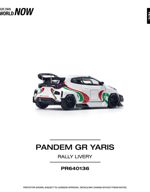 Load image into Gallery viewer, POPRACE 1/64 PANDEM GR YARIS - RALLY LIVERY Model Car

