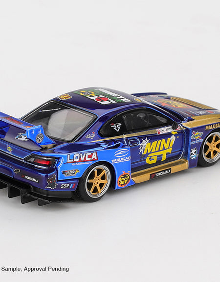 MINI GT #1185 Nissan LB-Super Silhouette S15 SILVIA  #555 Team