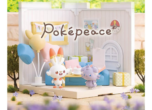 Load image into Gallery viewer, Takara Tomy Pokemon PokePiece House Lounge Scorbunny &amp; Espurr set
