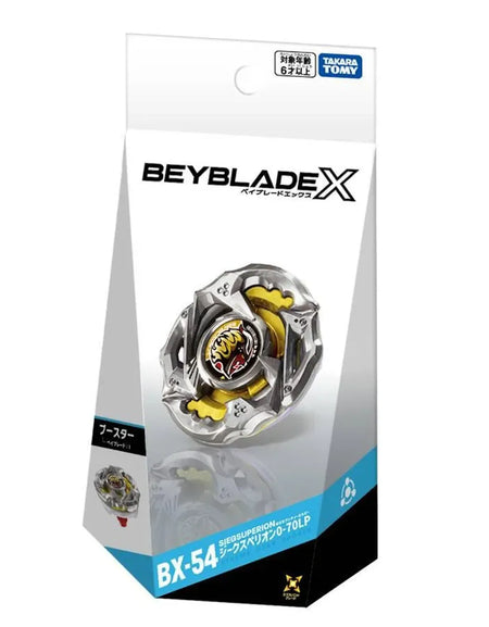 (Pre-order) Takara Tomy Beyblade X BX-54 SiegSuperion 0-70LP Booster Set