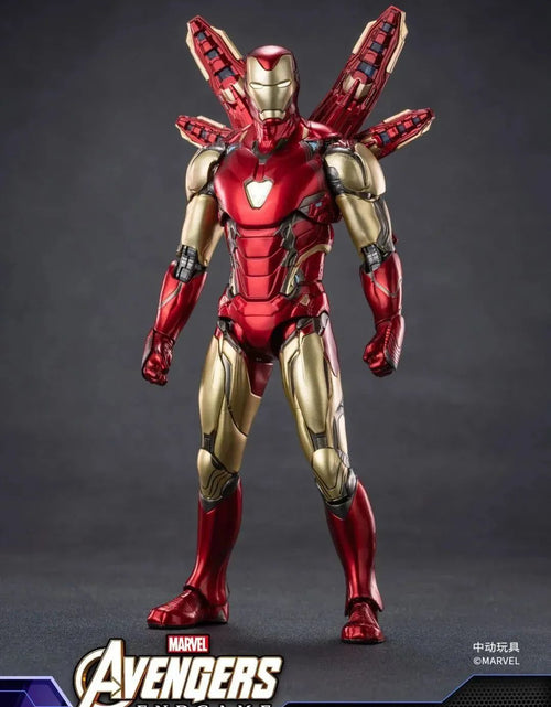 Load image into Gallery viewer, ZD Toys Marvel Avengers 1/10 Iron Man MK85 Action Figure with LIGHTING Function
