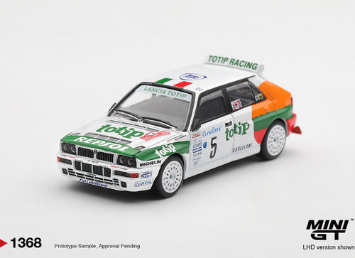Load image into Gallery viewer, (Pre-order)Mini GT #1368 Lancia Delta HF Integrale Evoluzione #5 1993 Rallye LHD
