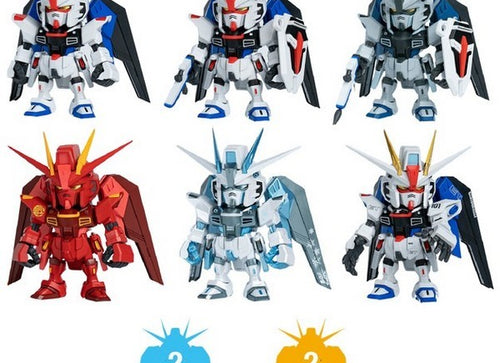 Load image into Gallery viewer, Bandai HGA-23009 [QMSV mini] Freedom Gundam – 2nd Edition (Set of 8)
