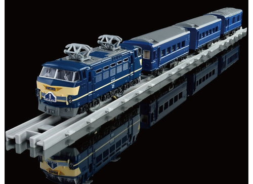 Load image into Gallery viewer, Takara Tomy Plarail Real Class Sleeper Express Fuji Motorized Train Set
