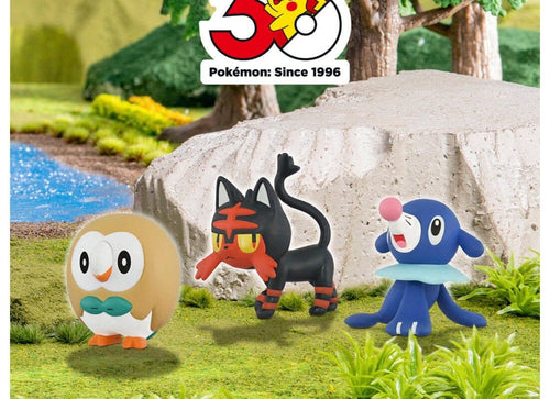 Load image into Gallery viewer, Takara Tomy Pokemon 30th Anniversary Monster Collection Set for Journey Alola
