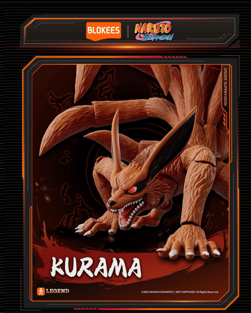 Blokees Legend Edition Naruto Shippuden AE01 Nine Tails Kurama Model Kit