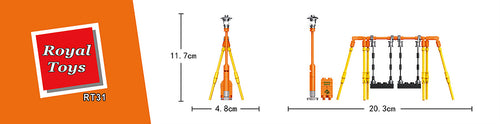 Load image into Gallery viewer, Royal Toys Building Blocks City Story Bricks RT31 : Playground Swing (87 Pcs/Pzs)
