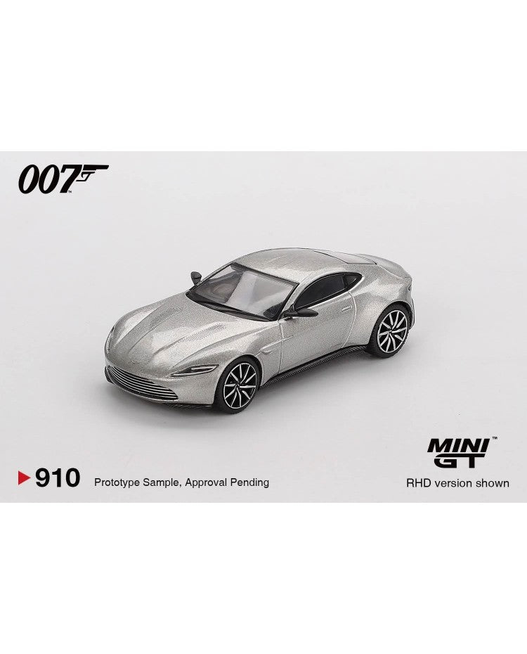 Mini GT #910 1/64 Aston Martin DB10 "Spectre" 007 with Mini Poster