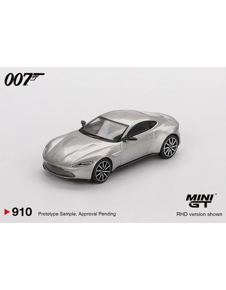 Mini GT #910 1/64 Aston Martin DB10 "Spectre" 007 with Mini Poster