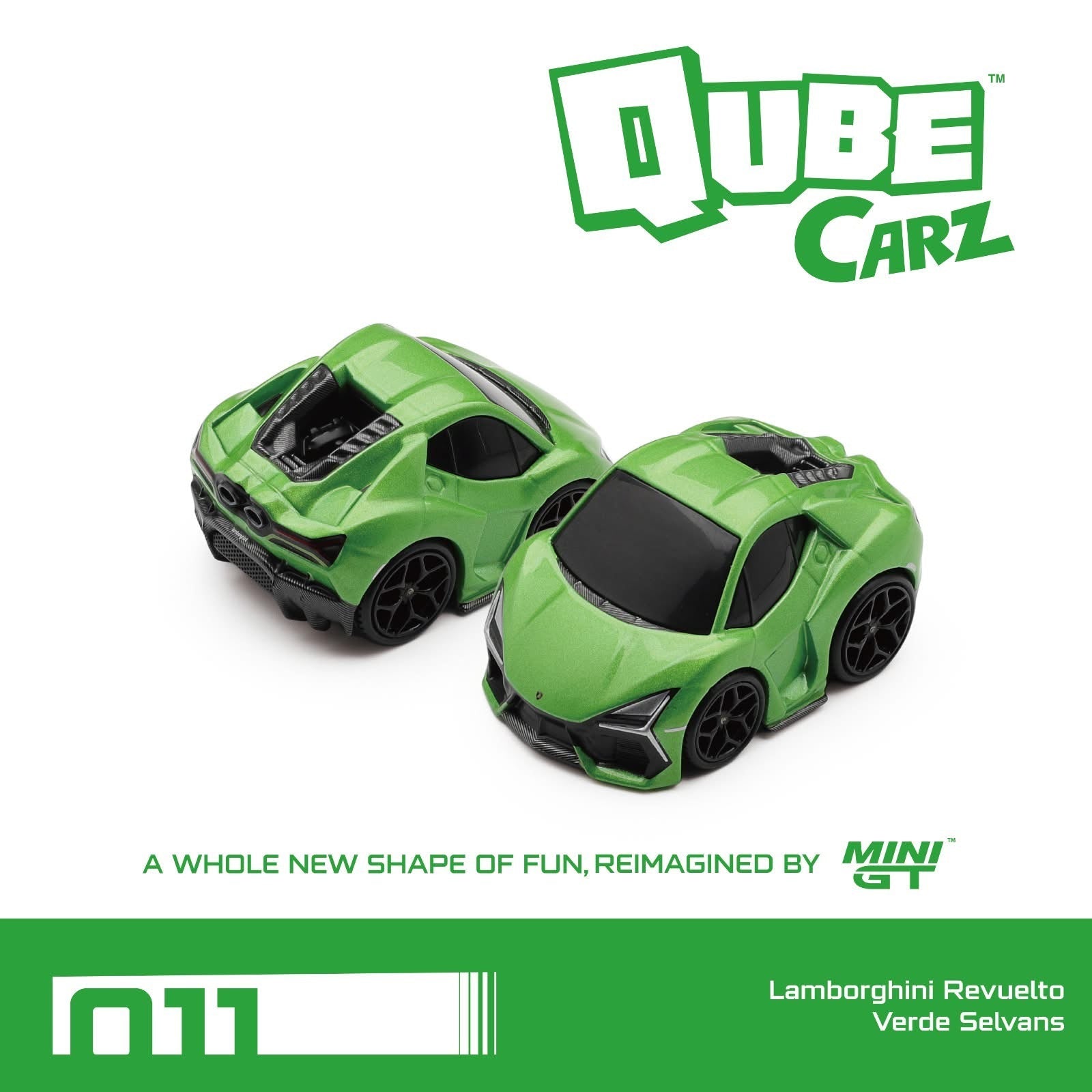 Mini GT QubeCarz Series 3 #011-015 Full Set of 6 Model Car
