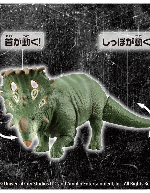 Load image into Gallery viewer, Takara Tomy ANIA Animal Jurassic World Sinoceratops Figure with Battle Card
