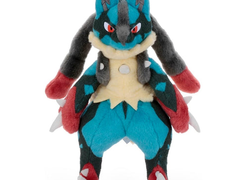 Load image into Gallery viewer, Takara Tomy Arts Pokemon I Choose You! Soft Plush Toy - Basic Mega Lucario
