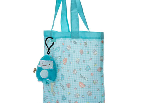 Load image into Gallery viewer, Takara Tomy Sumikko Gurashi Soft Plush Shopping Bag Tokage Lizard
