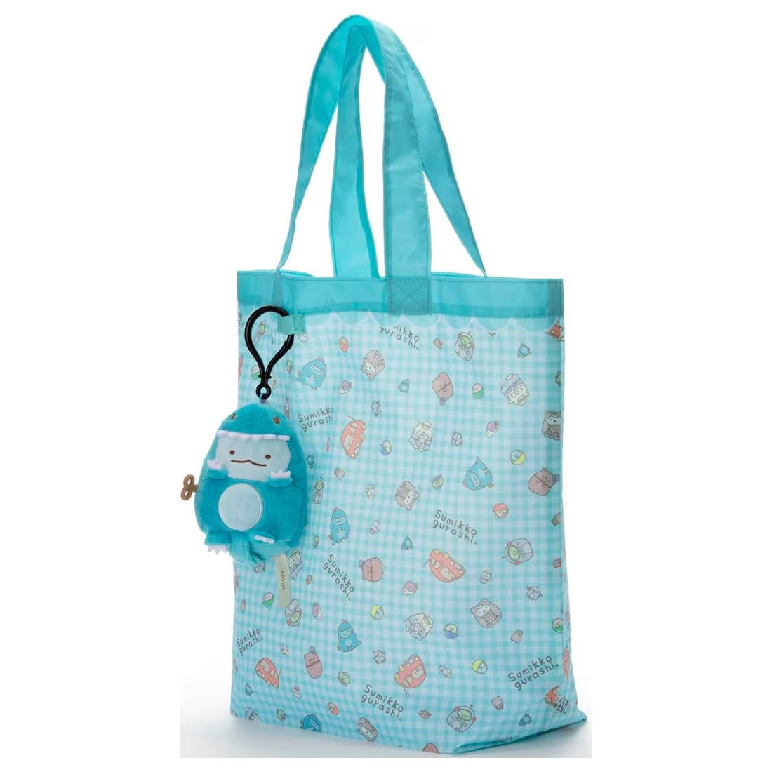 Takara Tomy Sumikko Gurashi Soft Plush Shopping Bag Tokage Lizard