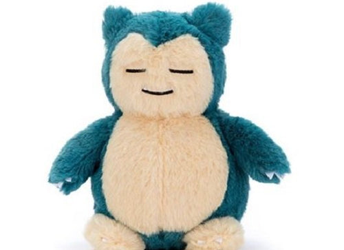Load image into Gallery viewer, Takara Tomy Pocket Monsters Pokemon Kutatta Snorlax (S Size) Soft Toy Plush
