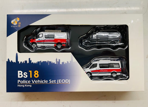 Load image into Gallery viewer, Tiny City 1/76 Bs18 Explosive Ordnance Disposal Section (3 Model Cars in Pack)
