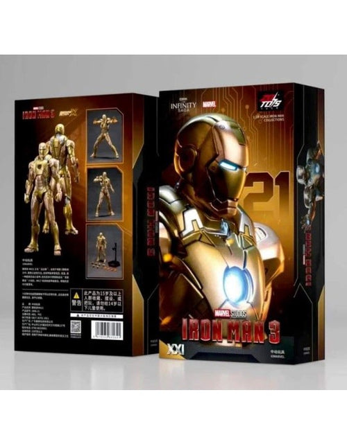 Load image into Gallery viewer, ZD Toys Marvel Avengers 1/10 Iron Man MK21 Action Figure
