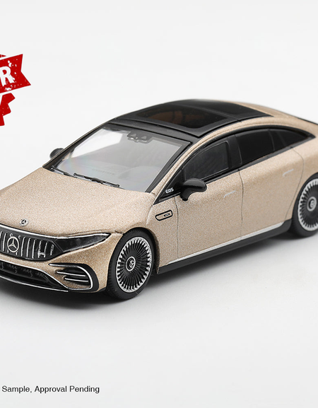 (Pre-order) Mini GT #1369 Mercedes AMG EQS 53 Signature Kalahari Gold RHD