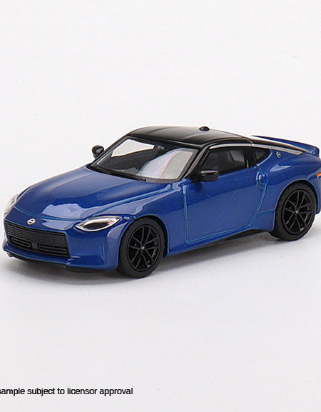 Mini GT 1/64 Die-cast car #453  Nissan Z Performance 2023 Seiran Blue Model