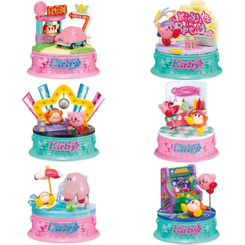 Re-Ment Kirby's Dream Land Kirby in Pop City!! 6pcs Full Box Set