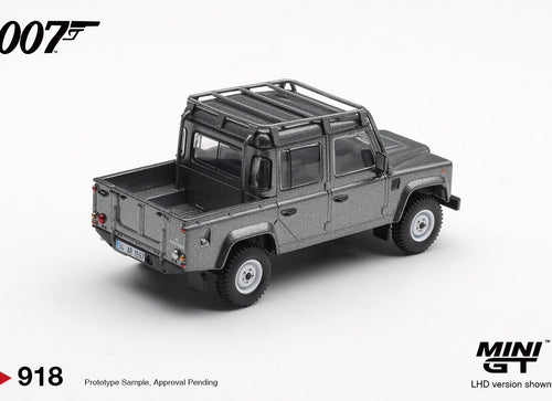 Load image into Gallery viewer, (Pre-order) Mini GT #918 Land Rover Defender 110 Crew Cab 007 Skyfall Diecast
