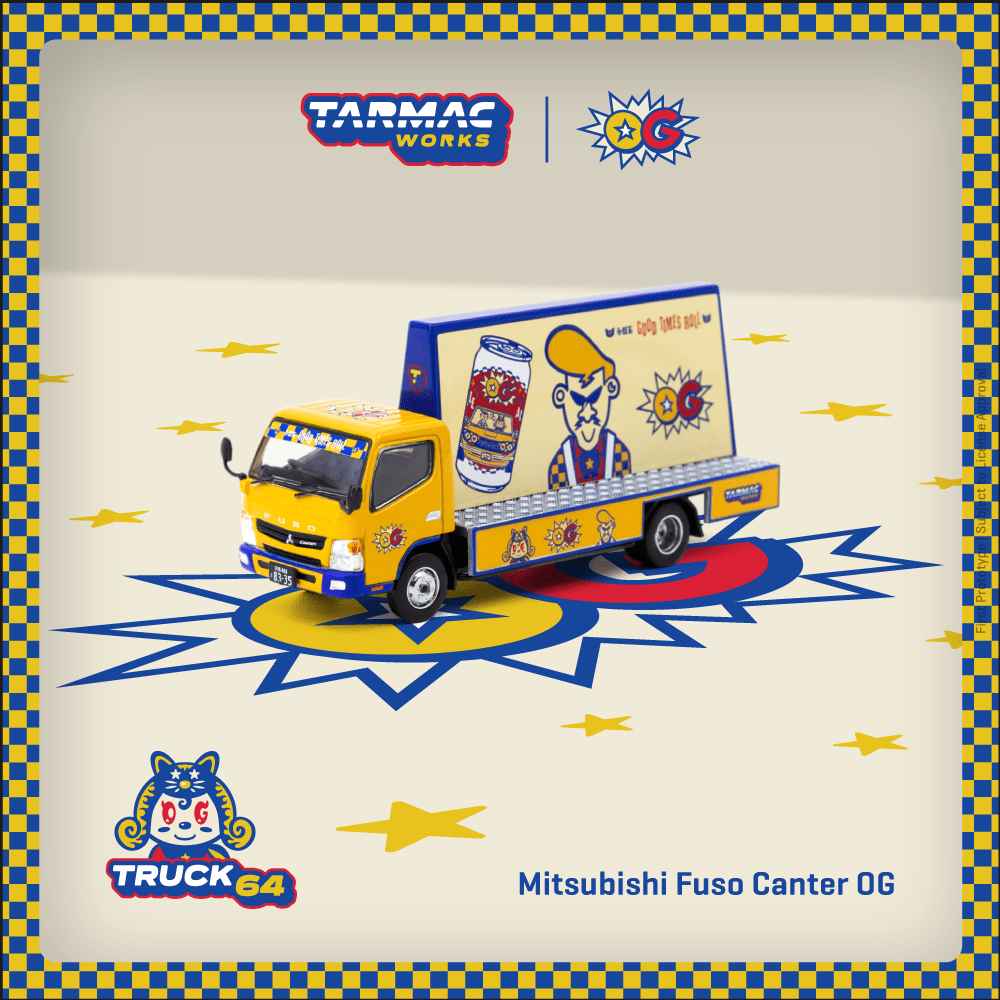 Tarmac Works 1/64 Mitsubishi Fuso Canter OG Model Car