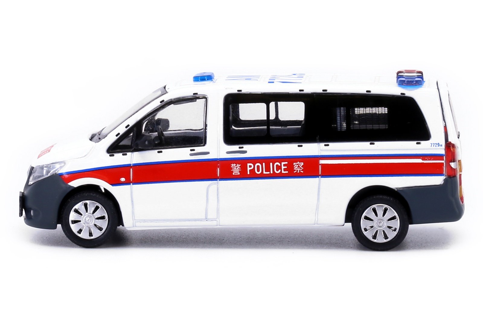 Tiny City Diecast Model Car #109 - Mercedes-Benz Vito Hong Kong Police