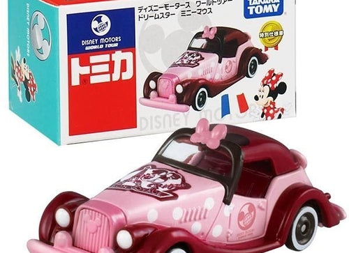 Load image into Gallery viewer, Takara Tomy Tomica Disney Motors Die-cast Car - World Tour Dream Star Minnie
