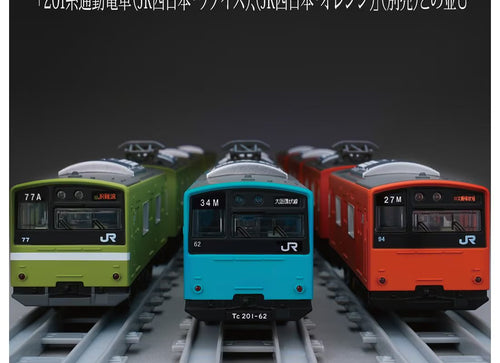 Load image into Gallery viewer, Takara Tomy Plarail Real Class J.R. Series 201 Commuter Train West Japan Railway
