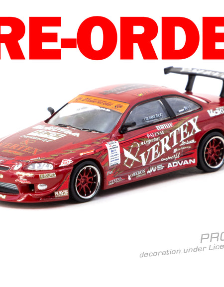 (Pre-order) Tarmac Works 1/64 Vertex Ridge TE3005 Soarer with Tarmac Cards Set