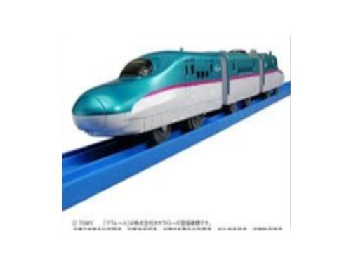 Load image into Gallery viewer, Takara Tomy Plarail Train S-03 Series E5 Shinkansen Hayabusa Motorised Model
