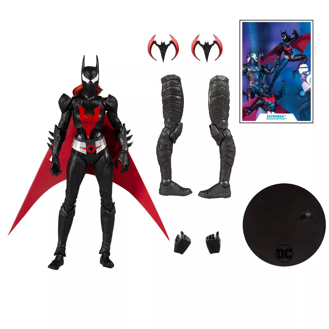 McFarlane Toys DC Multiverse Exclusive Build-A Figure: Batman Beyond - Batwoman