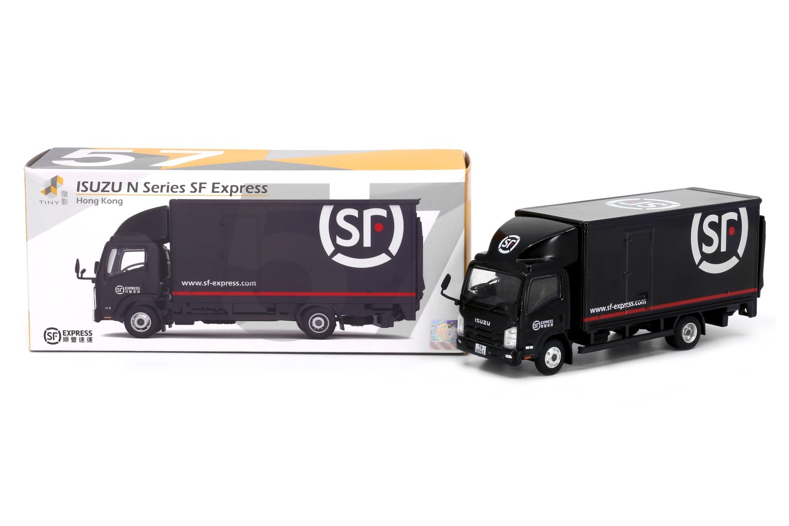 Tiny City 57 Die-cast Model Car - ISUZU N Series SF Express (L)