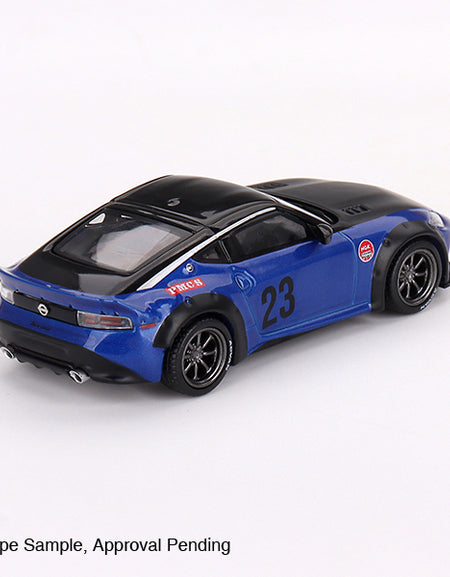 Mini GT #732 1/64 Nissan Z LB NATION WORKS Seiran Blue Model Car RHD