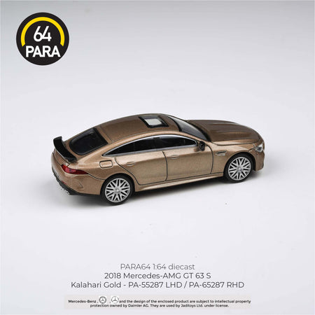 PARA64 1/64 2018 Mercedes-AMG GT 63 S - Kalahari Gold (RHD)