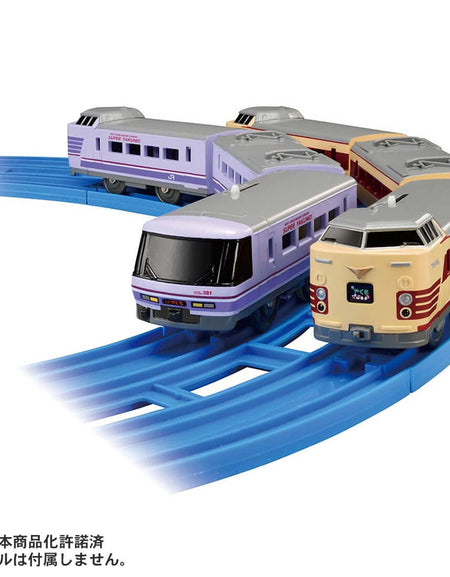 Takara Tomy Plarail Train 381 Limited Express Kokutetsu Collar Yakumo & Super