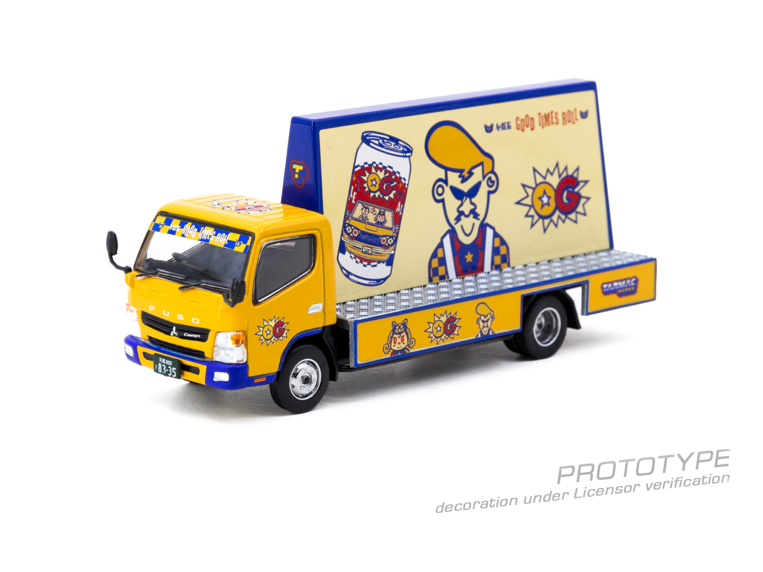 Tarmac Works 1/64 Mitsubishi Fuso Canter OG Model Car
