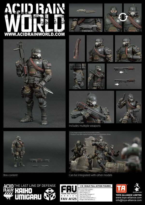 Acid Rain x Toy Alliance FAV-A125 Kaiho Umigaru Action Figure