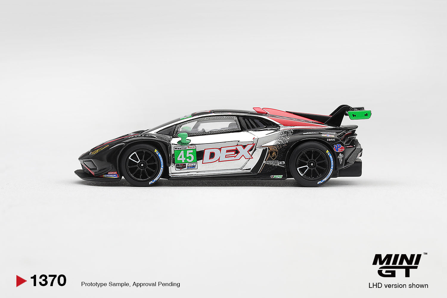 (Pre-order) Mini GT #1370 Lamborghini Huracan GT3 EVO2 IMSA Chevrolet GP LHD