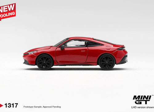 Load image into Gallery viewer, (Pre-order) Mini GT #1317 Honda Prelude Rallye Red LHD Diecast Model Car
