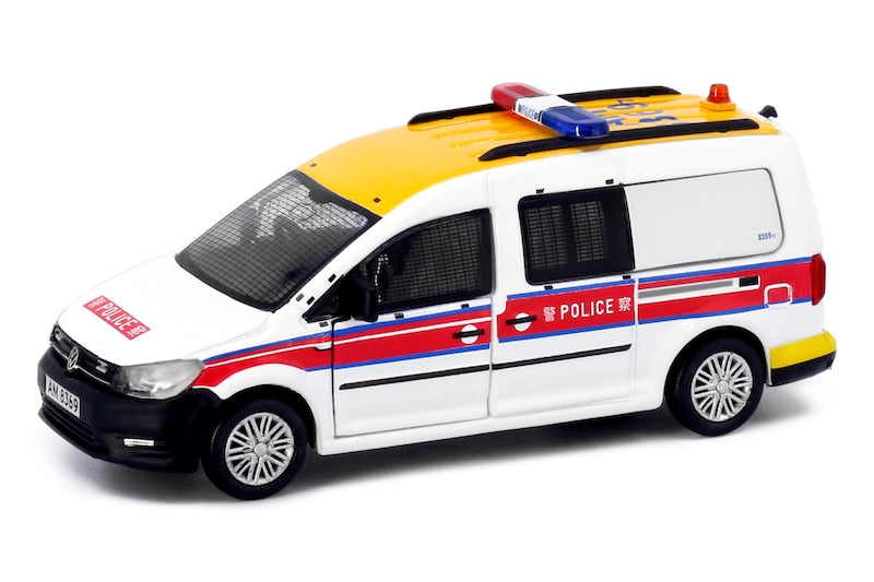 Tiny City 61 Die-cast Model Car - Volkswagen Caddy Police Airport District