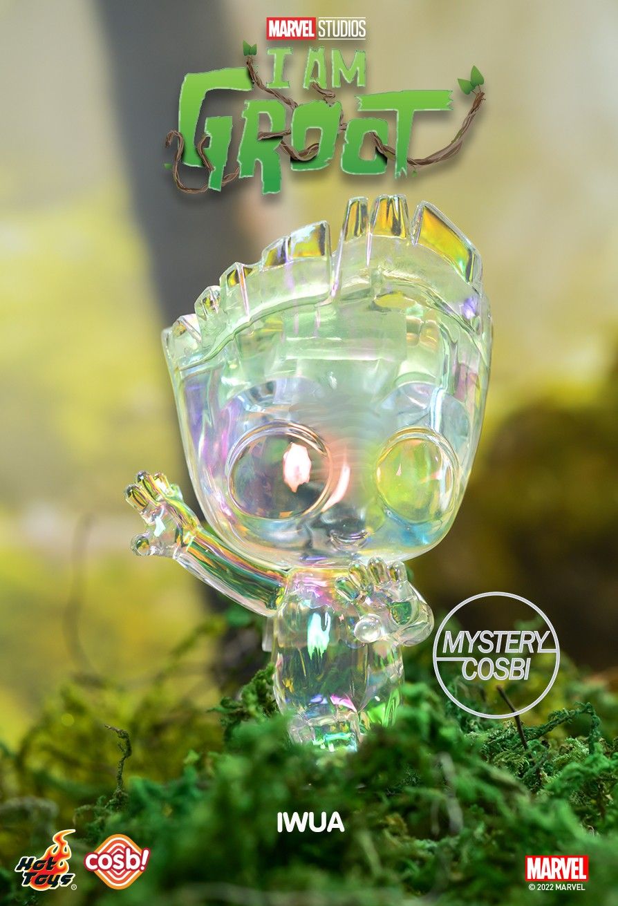 Hot Toys Cosbi Bobble-Head Collection : I Am Groot (set of 8)