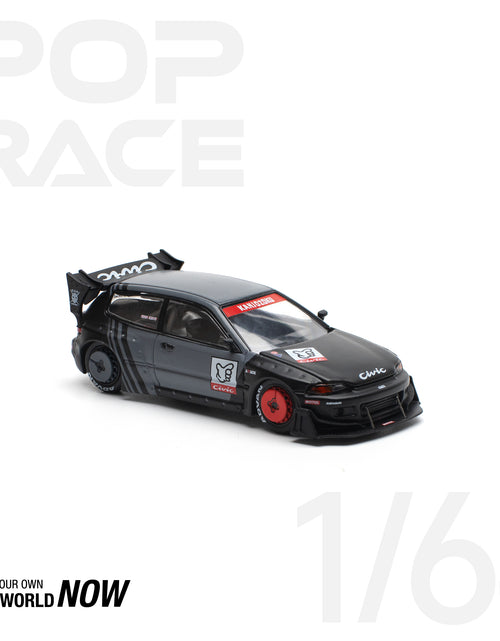 Load image into Gallery viewer, POPRACE 1/64 PANDEM CIVIC EG6 &quot;KANJOZOKU&quot; Diecast Model Car
