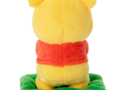 Load image into Gallery viewer, Takara Tomy Disney Chokkori Soft Plush Toy - Sitting San Winnie the Pooh
